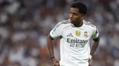 Rodrygo em jogo do Real Madrid. Foto: Mateo Villalba Sanchez