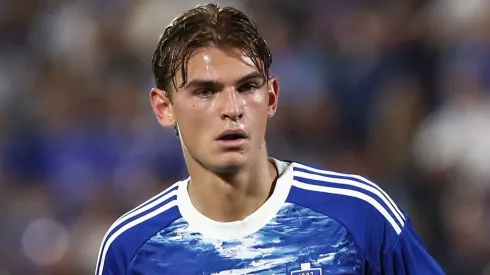 Nico Paz vive grande fase pelo Como FC. Foto: Marco Luzzani/Getty Images