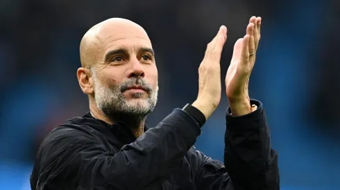 Guardiola, treinador do Manchester City projetou Villarreal x Manchester City (Foto: Gareth Copley/Getty Images)