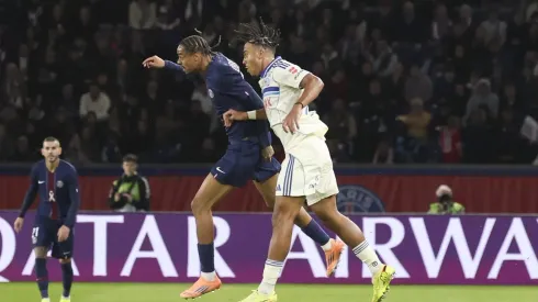 Guela Doué, alvo do Real Betis, em jogo contra o PSG. Foto: Catherine Steenkeste