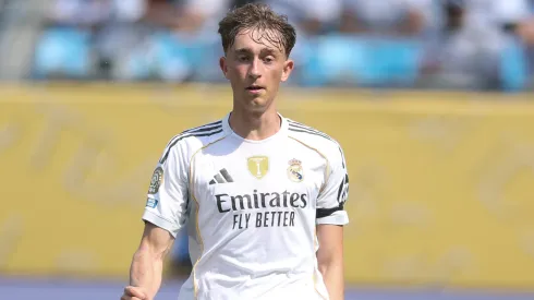 Dean Huijsen, zagueiro do Real Madrid. (Foto: Richard Pelham/Getty Images)