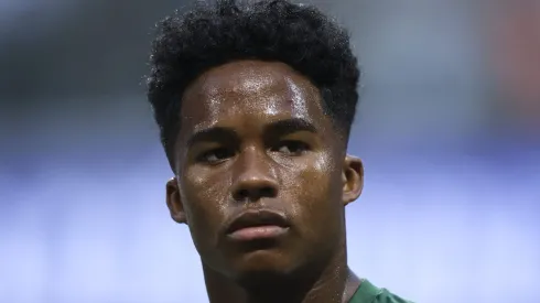 Endrick, atacante do Real Madrid. Foto: Alexandre Schneider/Getty Images