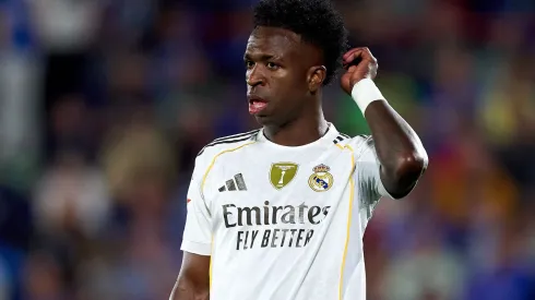 Vinicius Júnior em partida do Real Madrid