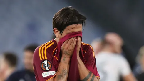 Dybala: Roma amargou derrota em casa pela Europa League (Foto: Paolo Bruno/Getty Images)