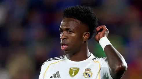 Vinicius pelo Real Madrid. Foto: Angel Martinez/Getty Images