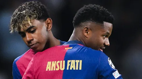 Ansu Fati pelo Barcelona. Foto: David Ramos/Getty Images