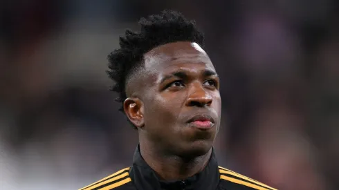 Vinicius Jr pelo Real Madrid. Foto: David Ramos/Getty Images