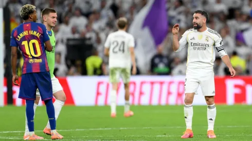 Carvajal provocou Lamine Yamal após o clássico entre Real Madrid e Barcelona