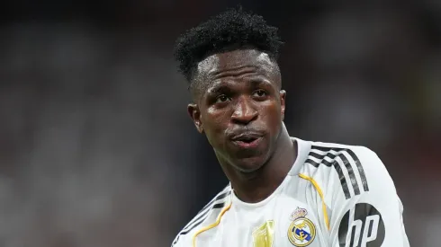 Vinicius Jr pelo Real Madrid. Foto: Angel Martinez/Getty Images