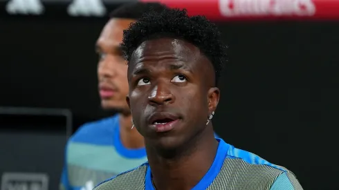 Vinicius Jr pelo Real Madrid. Foto: Angel Martinez/Getty Images