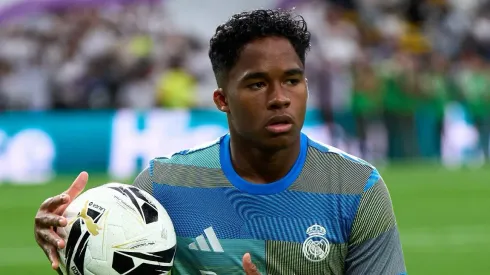Endrick, jogador do Real Madrid. Foto: Angel Martinez/Getty Images