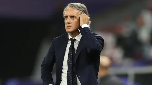 Roberto Mancini pela Arábia Saudita. (Foto: Robert Cianflone/Getty Images)