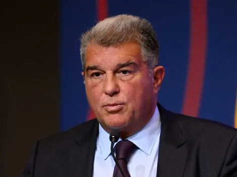 Laporta faz visita ao CT do Barcelona após derrota em El Clásico