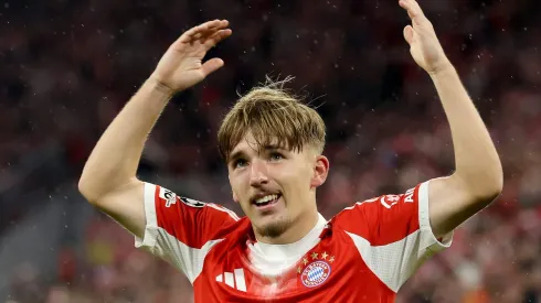 Bayern de Munique renovará contrato da joia Lennart Karl até 2029. (Photo by Alexander Hassenstein/Getty Images)