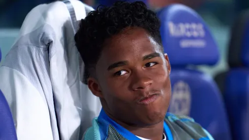 Endrick deve deixar o Real Madrid. Foto: Aitor Alcalde