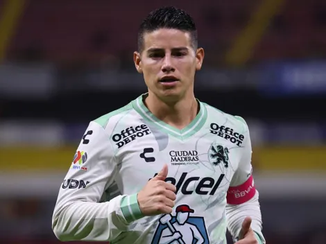 James Rodríguez deixa o León, do México, em dezembro