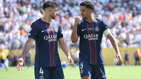 Beraldo e Marquinhos já formaram a dupla de zaga titular do PSG
