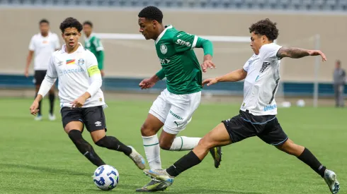 Eduardo Conceição em ação pelo Palmeiras (Foto: Fabio Menotti/Palmeiras/by Canon)