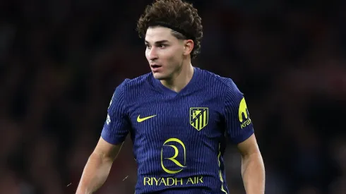 Barcelona desistiu da contratação de Julian Álvarez. (Photo by Alex Pantling/Getty Images)