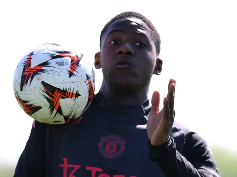 Napoli insiste em tirar Kobbie Mainoo do Manchester United