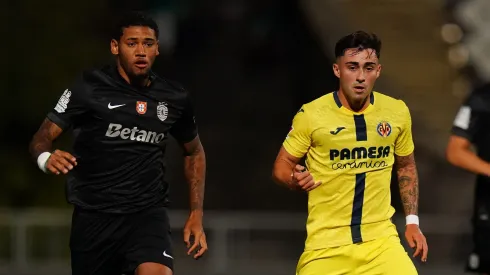 Rayan Lucas chegou a Lisboa como aposta, mas virou peça importante no esquema de Rui Borges. (Foto de Gualter Fatia/Getty Images)