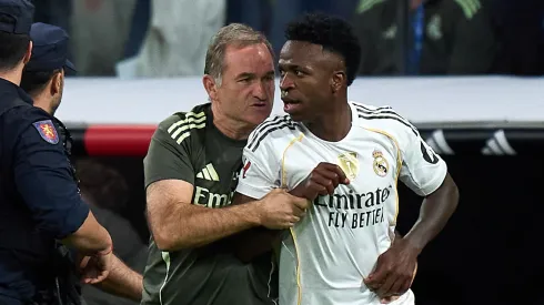 Vinicius Junior após briga no El Clásico. (Foto: Angel Martinez/Getty Images)