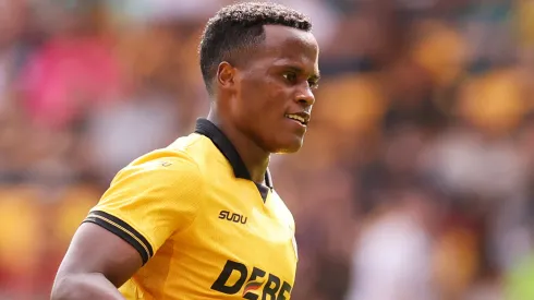 Jhon Arias cogita deixar o Wolverhampton e entra no radar do Fluminense para 2026. Foto: Jack Thomas/Getty Images