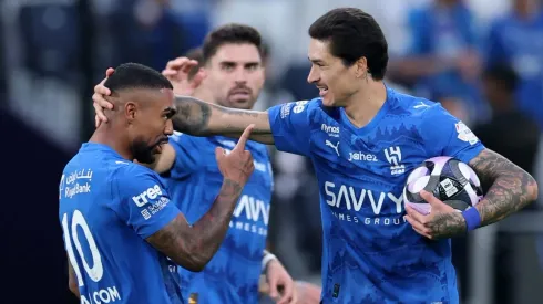 Malcom, Darwin Núñez e Marcos Leonardo devem ser titulares contra o Al-Shabab nesta sexta (01) Foto: Abdullah Ahmed/Getty Images)