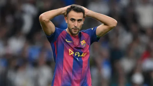 Eric Garcia decide renovar o seu contrato com o Barcelona. (Photo by David Ramos/Getty Images)