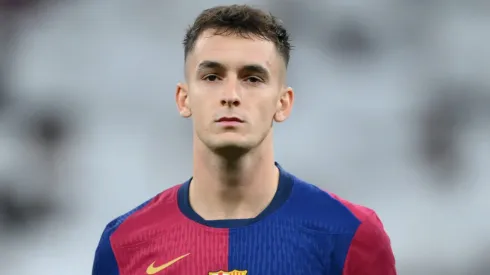 Marc Casadó, volante do Barcelona, interessa a diretoria do Arsenal. (Foto: David Ramos/Getty Images)