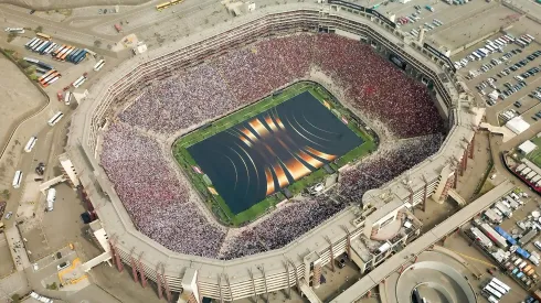 Vista área do estádio Monumental de Lima, no Peru (Marcos Reategui/Getty Images)