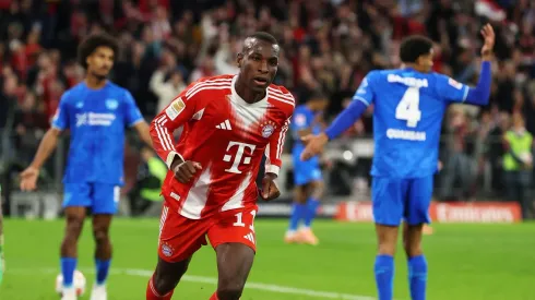 Com gol de Nicolas Jackson, Bayern de Munique vence o Bayern Leverkusen por 3 a 0. (Foto: Alexander Hassenstein/Getty Images)