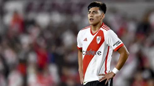 Ian Subiabre em jogo do River Plate. Foto: Marcelo Endelli