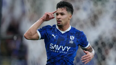 Marcos Leonardo pelo Al-Hilal. Foto: Yasser Bakhsh