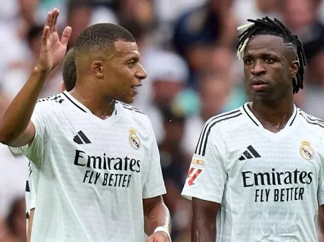 Mbappé evita conflito com Vini Jr