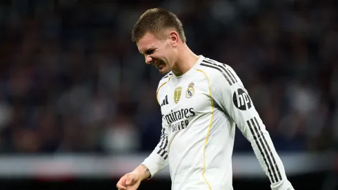 Franco Mastantuono pelo Real Madrid. (Foto: Angel Martinez/Getty Images)