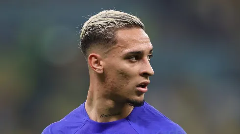 Antony foi uma das ausências da convocação de Carlo Ancelotti (Foto: Julian Finney/Getty Images)