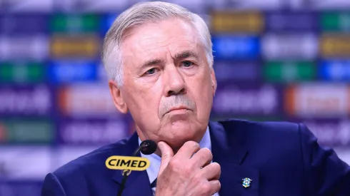 Treinador Carlo Ancelotti, da Seleção Brasileira, convocou 19 jogadores que atuam no futebol internacional (Foto: Buda Mendes/Getty Images)