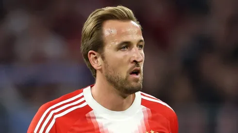 Harry Kane pelo Bayern de Munique. Foto: Alexander Hassenstein/Getty Images