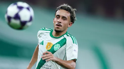 Matheus Gonçalves marca e é eleito craque da partida em jogo do Al-Ahli na Champions Asiática. (Foto: Yasser Bakhsh/Getty Images)