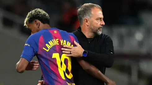 Barcelona obrigará Hansi Flick a diminuir minutos de Lamine Yamal; Olise e Adeyemi podem ser contratados. (Foto:, Alex Caparros/Getty Images)