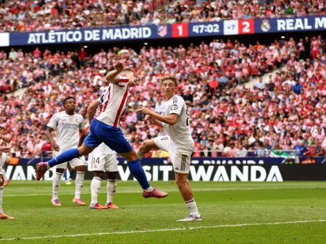 Atlético provoca o Real Madrid por derrota para o Liverpool na Champions