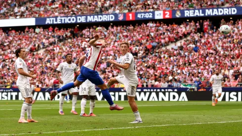 Atlético de Madrid e Real Madrid em partida da La Liga – Florencia Tan Jun / Getty Images