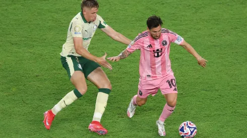 Messi no duelo Inter Miami x Palmeiras