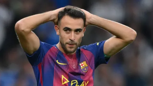 Zagueiro Eric García, jogador do Barcelona que sofreu fratura no nariz. (Foto: David Ramos/Getty Images)