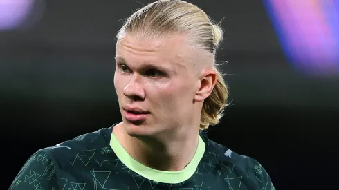 Manchester United se torna o favorito a anunciar o atacante Dell, chamado de 'Haaland brasileiro' (Foto: David Ramos/Getty Images)