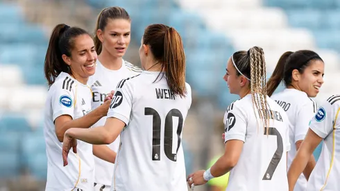 Real Madrid busca diminuir a diferença de quatro pontos para o Barcelona na Liga F – Foto: Reprodução/Real Madrid/X