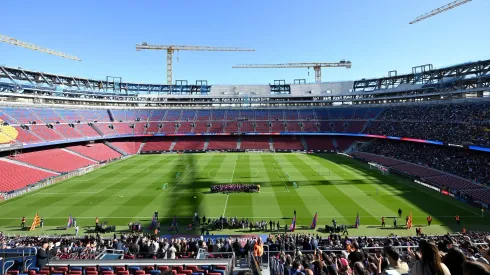 Jogadores do Barcelona fazem primeiro treino no reformado Camp Nou (David Ramos/Getty Images)