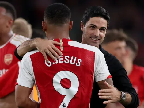 Arsenal recupera Gabriel Jesus de lesão grave, e Arteta reage: “Veremos causando impacto”