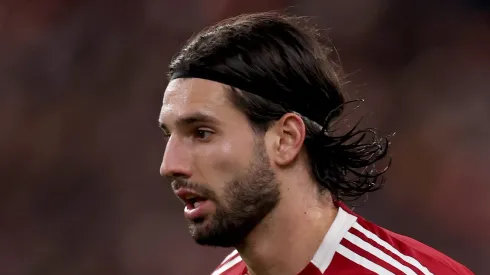 Liverpool inicia renovação de Szoboszlai para afastar interesse do City. (Photo by Carl Recine/Getty Images)